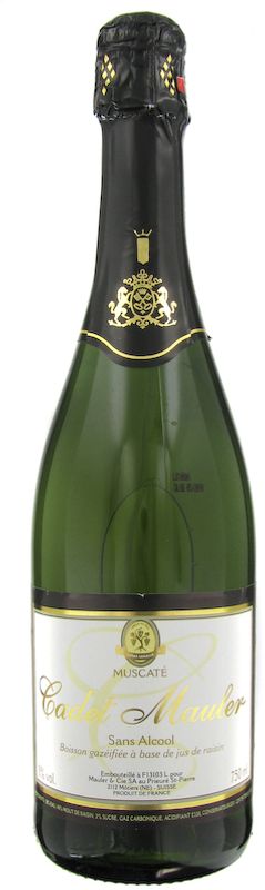 Flasche Cadet Mauler Sans Alcool Blanc de Muscat Suisse Mauler von Mauler