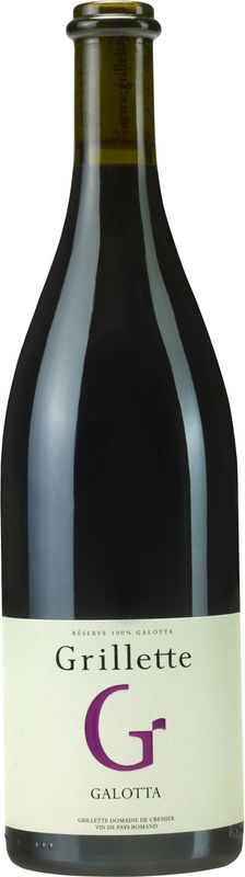 Flasche Galotta Les Roches Domaine Grillette von Grillette Domaine De Cressier