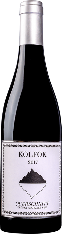 Flasche Querschnitt Grüner Veltliner Kolfok von Kolfok