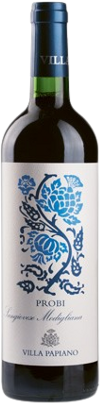 Bottiglia di Probi Romagna Sangiovese Modigliana Riserva DOC Villa Papiano di Villa Papiano