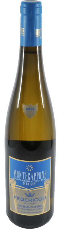 Flasche Verdicchio Castelli di Jesi Federico II DOC Montecappone von Montecappone