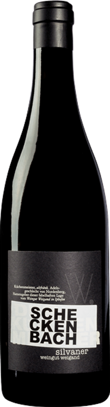 Flasche SCHECKENBACH Silvaner Weigand von Weigand