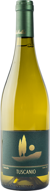 Flasche Vermentino Tuscanio Bianco IGT Bulichella von Bulichella