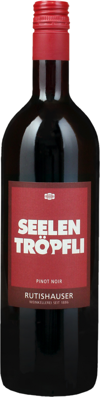 Bottiglia di Seelentropfli Pinot Noir Rutishauser-Divino di Rutishauser-Divino