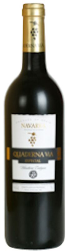 Flasche Quaderna Via “Especial” DO Ebro Estella von Ebro Estella