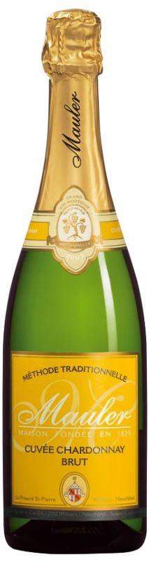 Cuvée Chardonnay Brut Mauler - Neuenburg, Schweiz