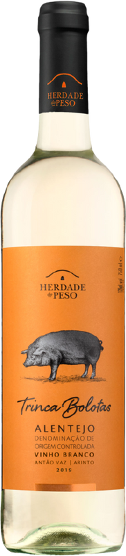 Flasche Trinca Bolotas Alentejano DOC Weiss Herdade do Peso von Herdade do Peso