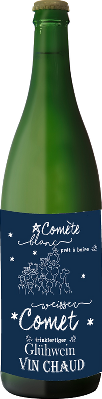 Flasche Glühwein Weisser Comet Scherer&Bühler von Scherer&Bühler