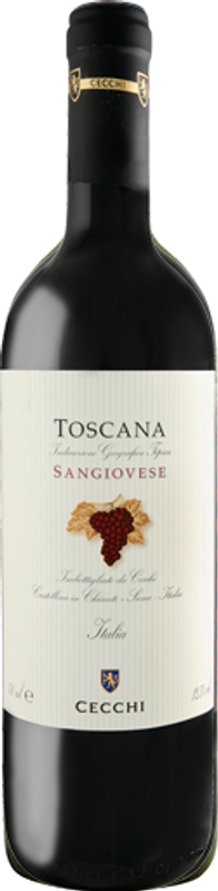 Bottiglia di Cecchi Sangiovese di Toscana IGT Cecchi di Cecchi
