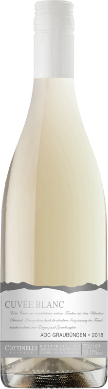 Bottle of Cuvee Blanc Graubünden AOC Cottinelli from Cottinelli