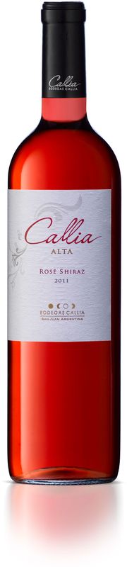 Bottiglia di Shiraz Rose Callia Alta Bodegas Callia di Bodegas Callia