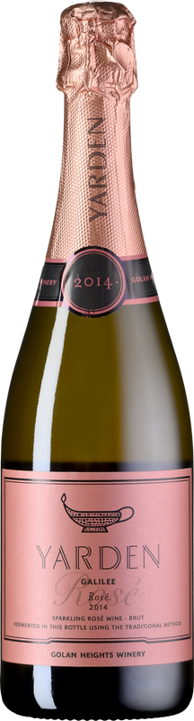 Flasche Yarden Brut Rose Golan Heights von Golan Heights