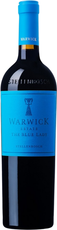 Flasche Cabernet Sauvignon Blue Lady Warwick von Warwick