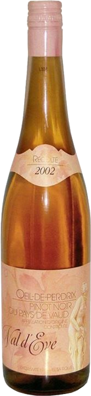 Bottiglia di Oeil de Perdrix AOC Val d'Eve Hammel SA di Hammel SA