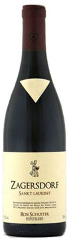 Flasche Zagersdorf Sankt Laurent Rosi Schuster von Rosi Schuster