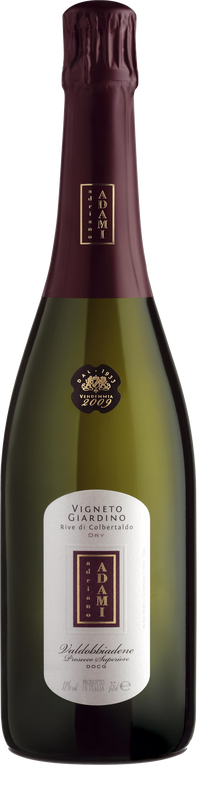 Flasche Giardino DOCG Valdobbiadene Dry Rive Di Colbertaldo Adami von Adami