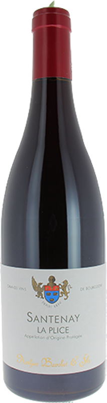 Bouteille de Santenay AC La Plice Arthur Barolet & Fils de Arthur Barolet & Fils