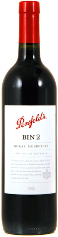 Flasche Bin 2 Shiraz Mataro Penfolds von Penfolds