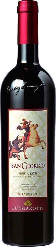 Flasche Rosso dell'Umbria IGT San Giorgio Lungarotti von Lungarotti