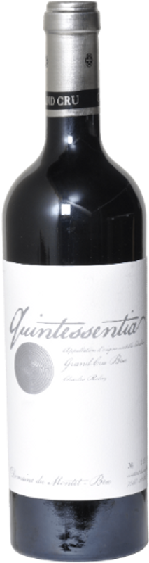Bottle of Quintessentia Vin de Paille Chablais AOC Domaine Du Montet from Domaine Du Montet