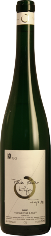 Bottiglia di Riesling Fass 18 Kupp Grosses Gewächs Weingut Peter Lauer di Weingut Peter Lauer