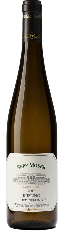 Flasche Riesling Ried Gebling Bio Demeter Weingut Sepp Moser von Weingut Sepp Moser