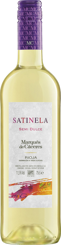 Bottiglia di Rioja DOCa Blanco Satinela Semi-Dulce Marqués de Cáceres di Marqués de Cáceres