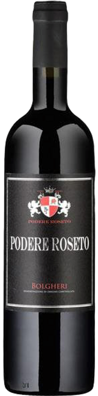 Bottiglia di Bolgheri Merlot DOC Podere Roseto di Podere Roseto