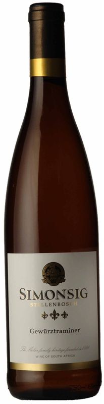 Flasche Gewurztraminer Simonsig Estate von Simonsig Estate