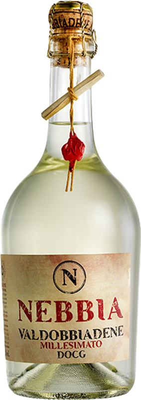 Bottiglia di Nebbia Prosecco di Valdobbiadene Superiore DOCG Brut Millesimato Rive di San Pietro Cantine Vedova di Cantine Vedova