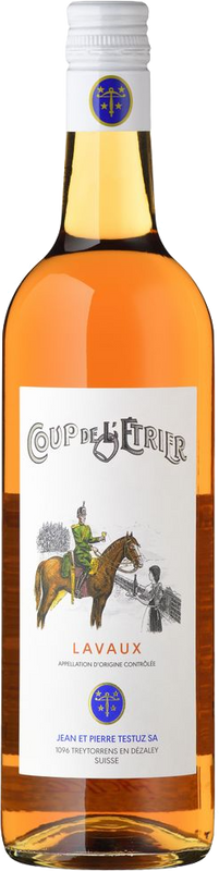 Bottiglia di Coup de l'Etrier Rosé Testuz di Testuz