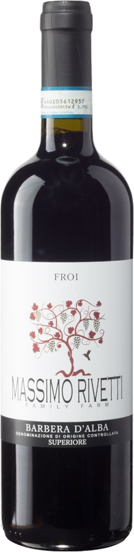 Flasche Barbera D'Alba Superiore DOC Massimo Rivetti von Massimo Rivetti