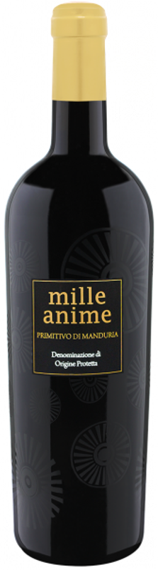 Flasche Mille Anime Primitivo di Manduria DOP Vinicola Mediterranea von Vinicola Mediterranea