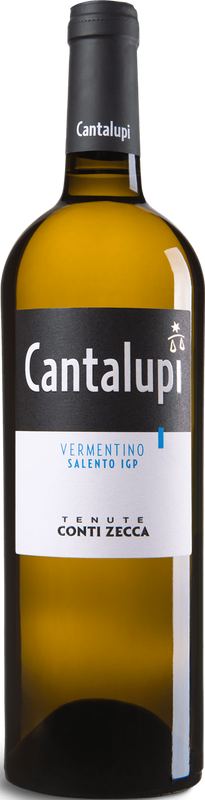 Bouteille de Salento IGP Vermentino Cantalupi Conti Zecca de Conti Zecca