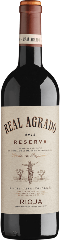 Bottle of Rioja DOCa Reserva Real Agrado Viñedos de Alfaro from Viñedos de Alfaro