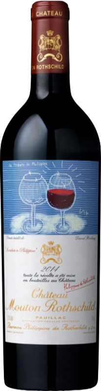 Bouteille de Château Mouton-Rothschild 1er Grand Cru Classe Pauillac MC Château Mouton-Rothschild de Château Mouton-Rothschild