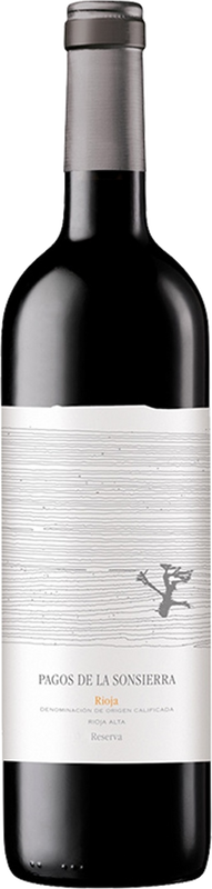Bottiglia di Rioja Pagos de la Sonsierra DOCa Bodegas Sonsierra di Bodegas Sonsierra