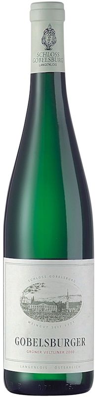 Bottle of Gruner Veltliner Weingut Schloss Gobelsburg from Weingut Schloss Gobelsburg