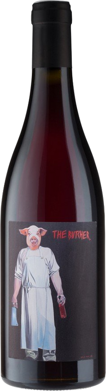 Flasche The Butcher Pinot Noir Weingut Johann Schwarz von Weingut Johann Schwarz