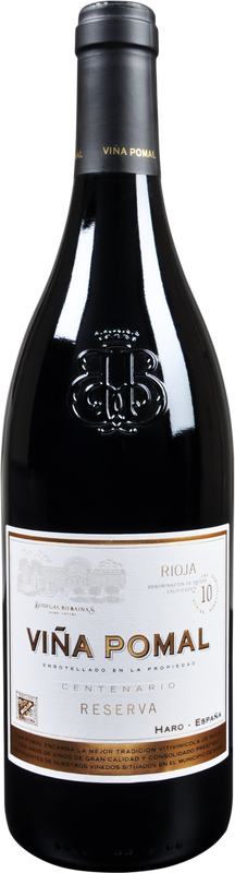 Flasche Viña Pomal Centenario Rioja Reserva Bilbainas von Bilbainas