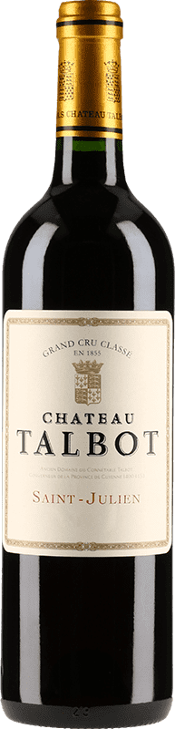 Bottle of Chateau Talbot 4e Grand Cru Classe St-Julien AOC Château Talbot from Château Talbot