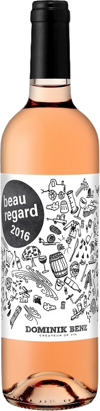Flasche Beauregard Rouge IGP Ariège Dominik Benz von Dominik Benz