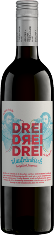 Flasche DreiDreiDrei Burgenland Günter + Regina Triebaumer von Günter + Regina Triebaumer