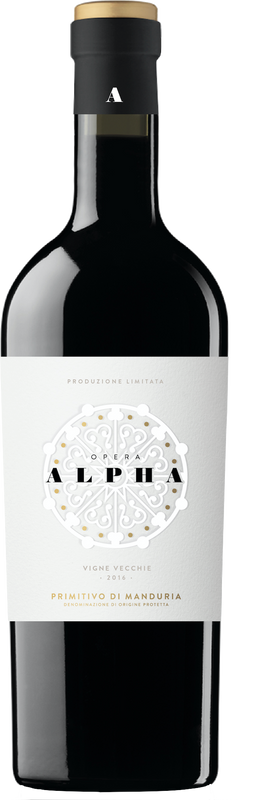 Bouteille de Opera Alpha Primitivo di Manduria Vigne Vecchie DOP Passione Natura de Passione Natura