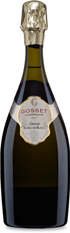 Flasche Champagne Grand Blanc de Blancs Brut Gosset von Gosset