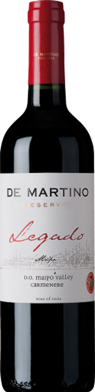 Flasche Carmenere Reserva Legado De Martino von De Martino