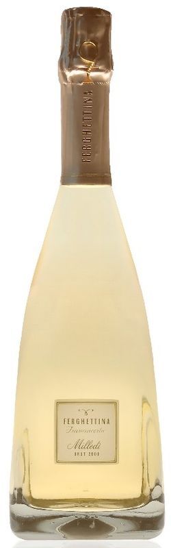 Flasche FRANCIACORTA Brut DOCG Milledi Ferghettina von Ferghettina