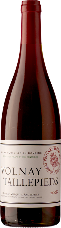 Flasche Volnay Taillepieds 1er cru Domaine Marquis d'Angerville von Domaine Marquis d'Angerville