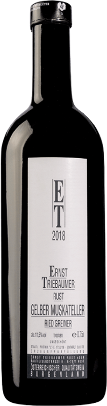 Flasche Gelber Muskateller Greiner Weingut Ernst Triebaumer von Weingut Ernst Triebaumer