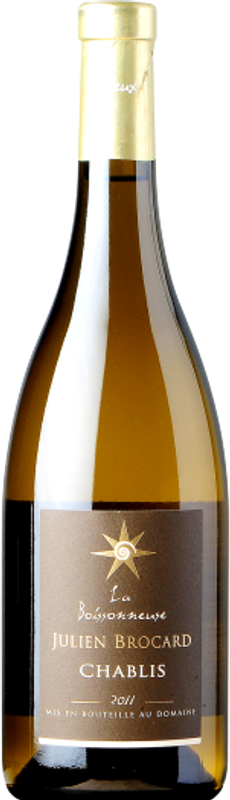 Bouteille de Chablis la boissonneuse Jean-Marc Brocard de Jean-Marc Brocard